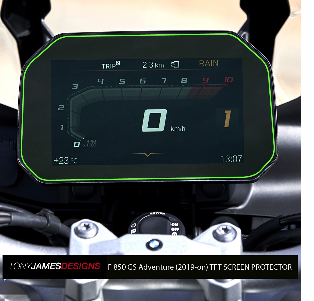 F850 GS ADVENTURE (2019-on) TFT SCREEN PROTECTOR 4
