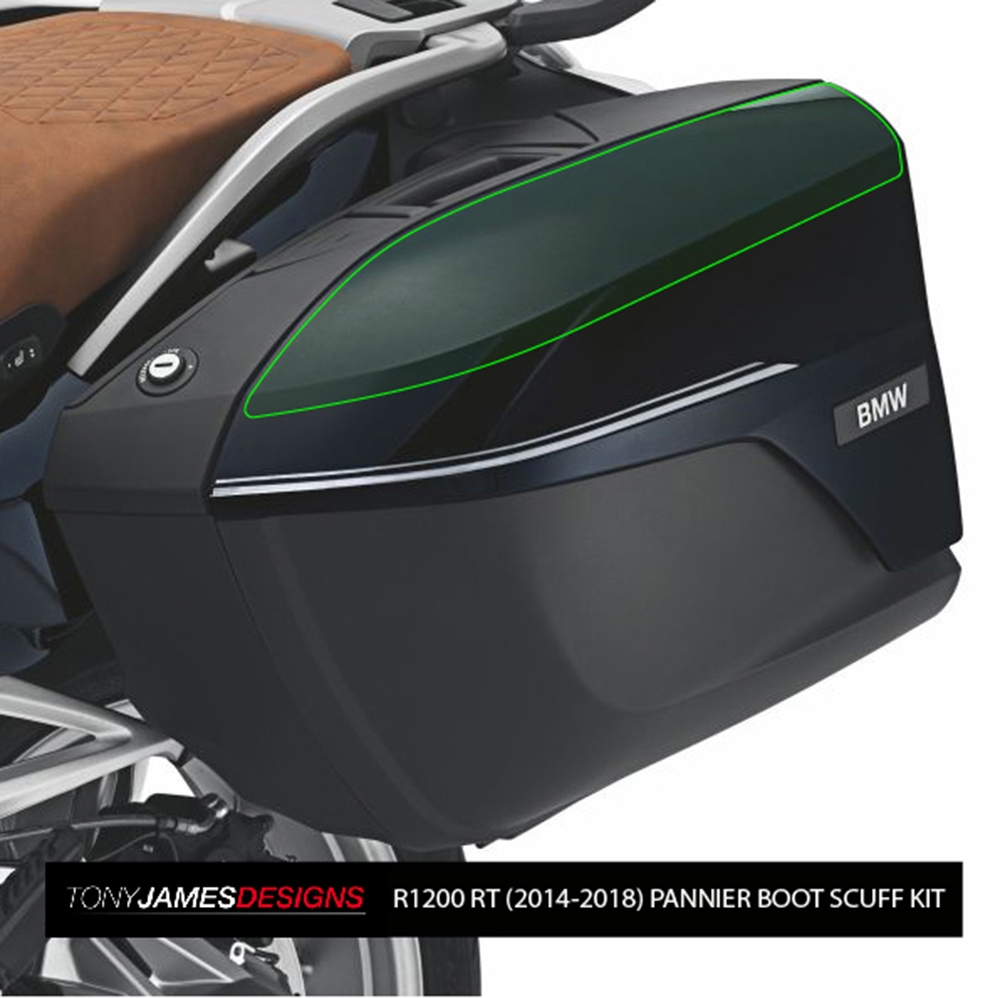 R1200 RT (2014-2018) PANNIER BOOT SCUFF KIT 1