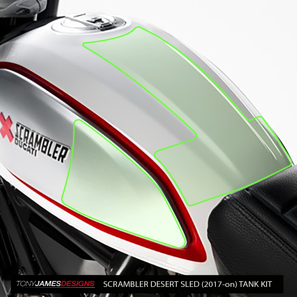 SCRAMBLER 800 DESERT SLED (2017-on) TANK KIT