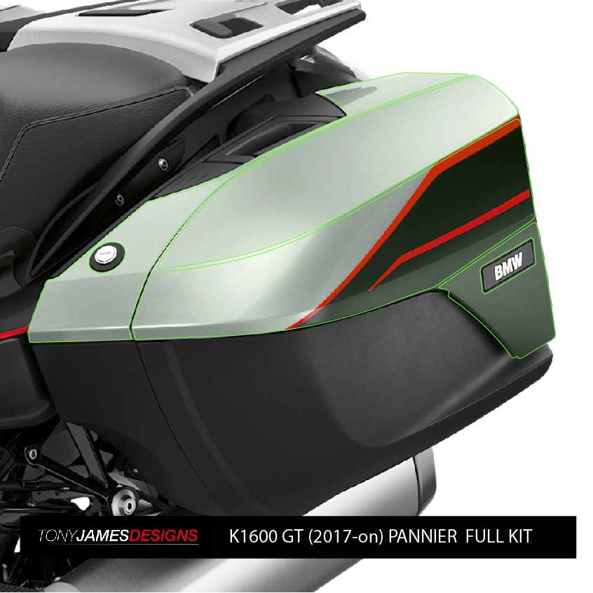 BMW K1600 GT (2017-on) PANNIER FULL KIT