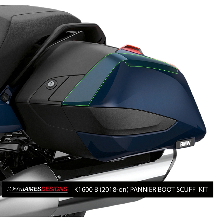 K1600 B (2018-on) PANNIER BOOT SCUFF KIT