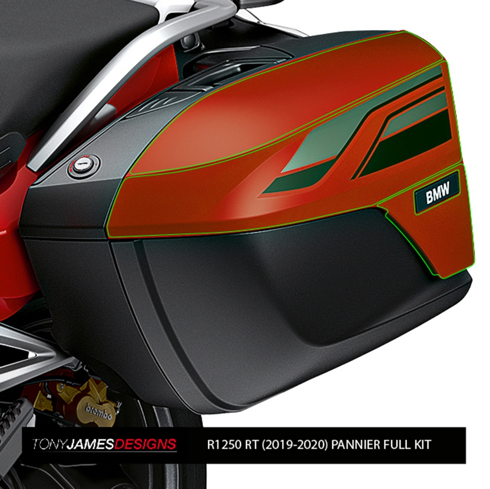R1250 RT (2019-2020) PANNIER FULL KIT