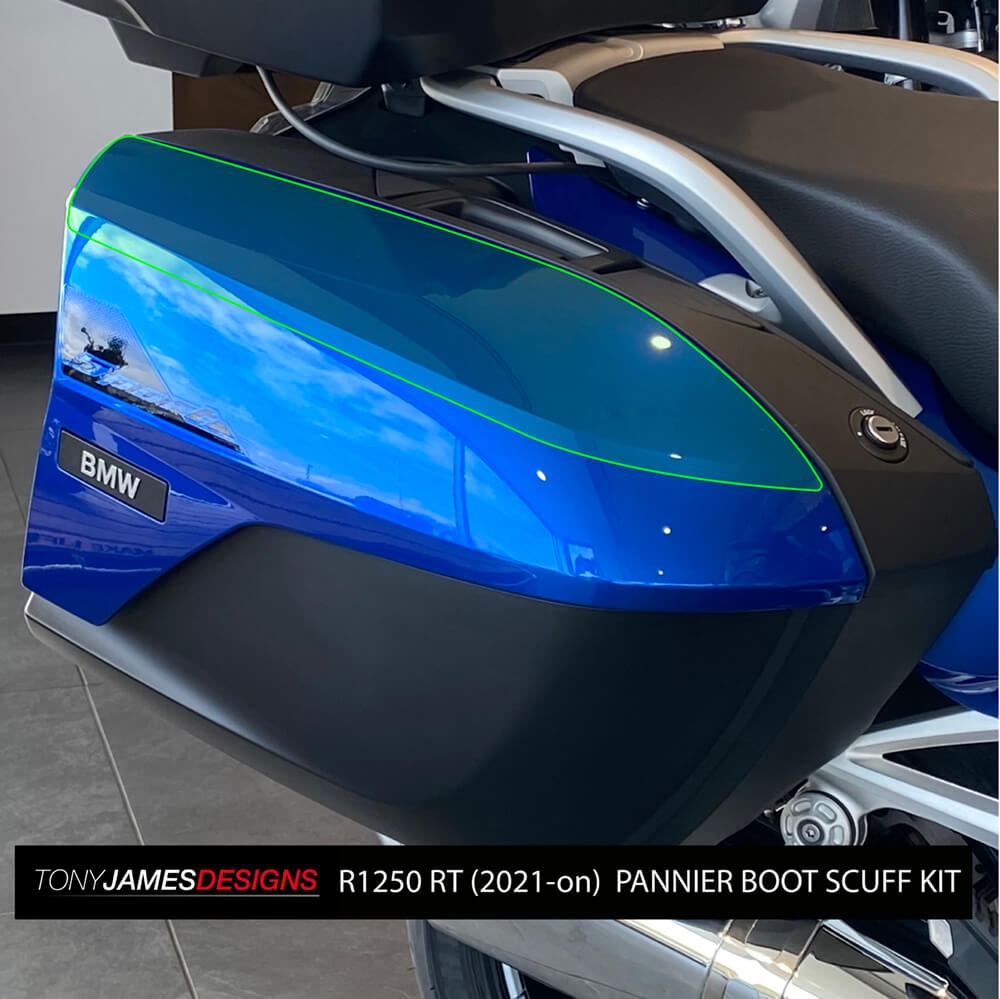 R1250 RT (2021-on) PANNIER BOOT SCUFF KIT