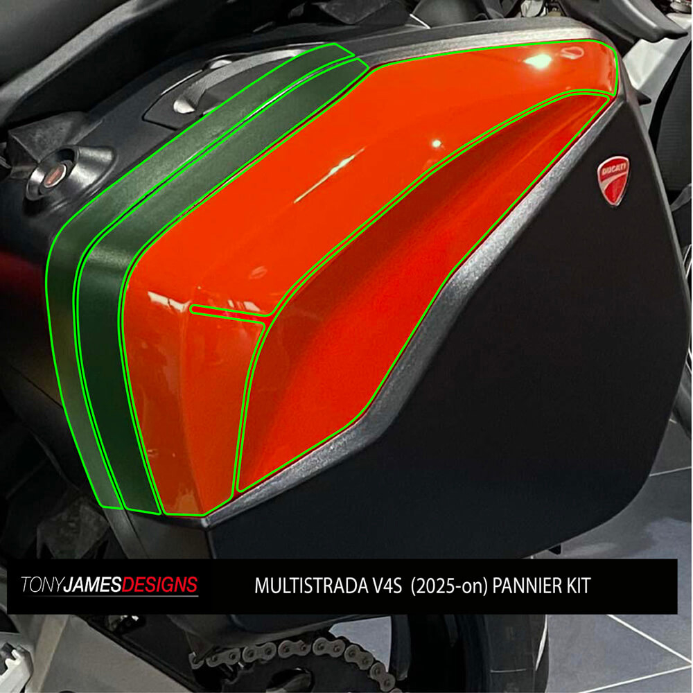 MULTISTRADA V4S PANNIER PPF PROTECTION