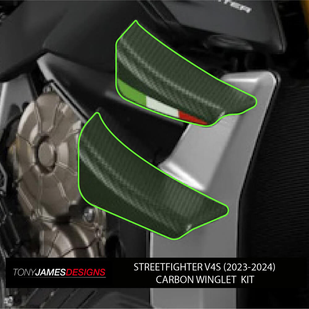STREETFIGHTER V4S (23-24) CARBON WINGLET KIT